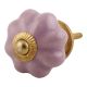 Lavender Medium Ceramic Melon Dresser Knob online